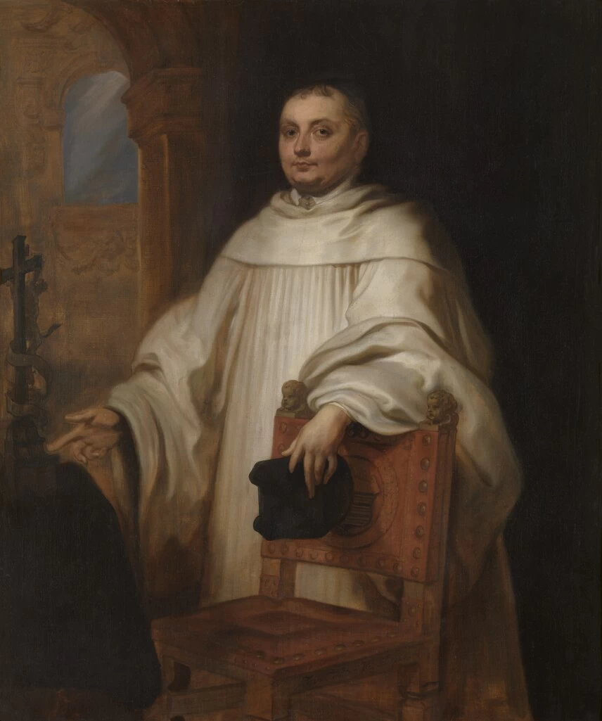 Ritratto di Benedict van Thulden, priore dell'Abbazia di San Bernardo a Hemiksem - Royal Museum of Fine Arts Antwerp